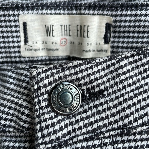 We The Free‎ Belle Skinny cropped Houndstooth Pants - Picture 7 of 8